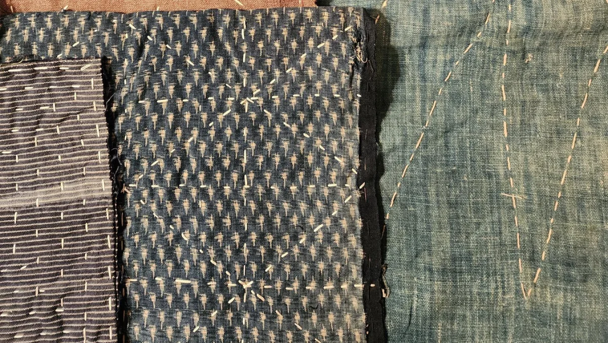 squamish arts introduction to sashiko stitching vintage Japanese boro textile