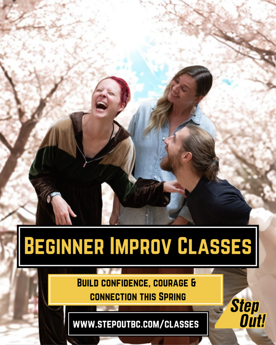 Promotional Image: Beginner Improv classes 8.5 x 11 in Instagram Post 45
