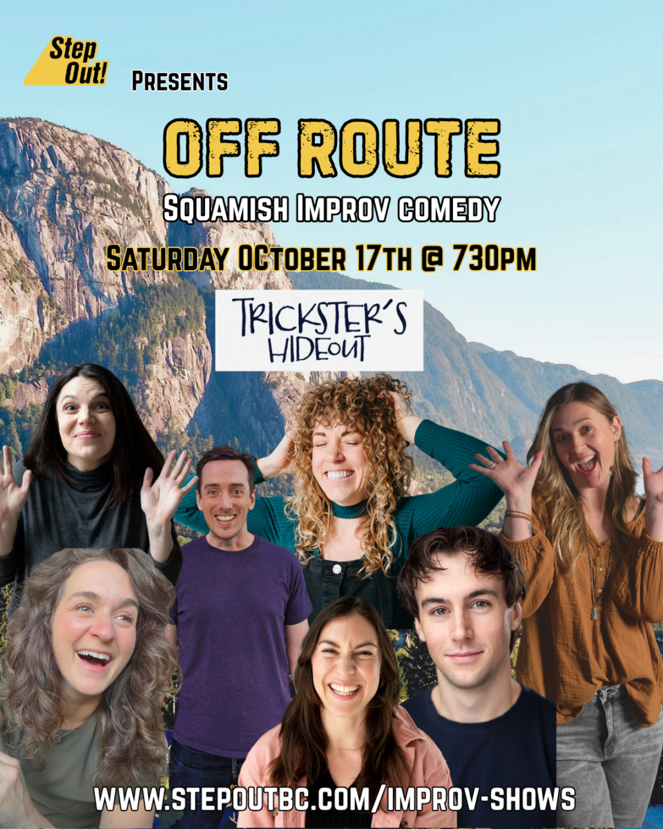 Promotional Image: Off Route Step Out troupe show instagram post 1