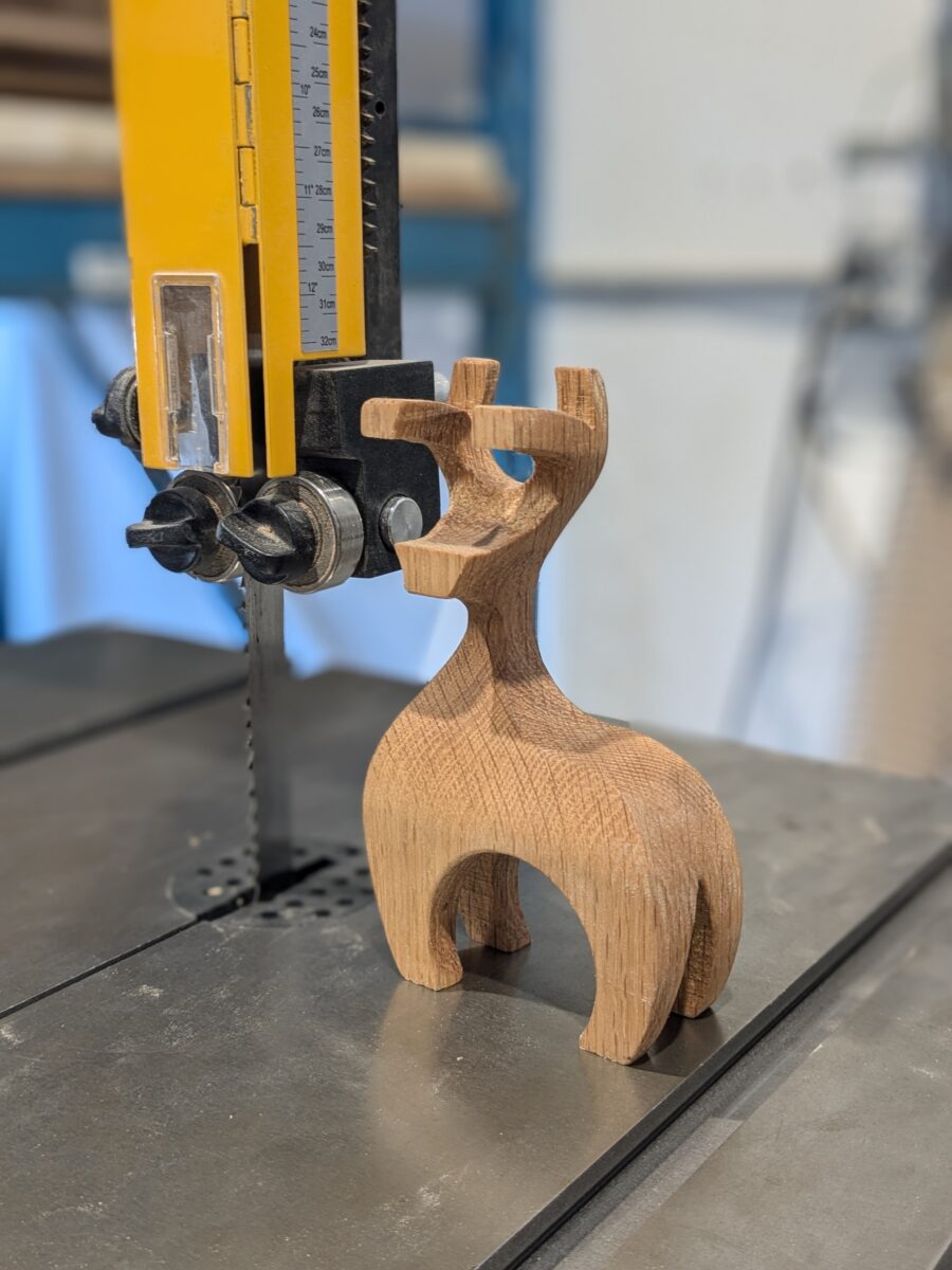 Promotional Image: Wooden Deer