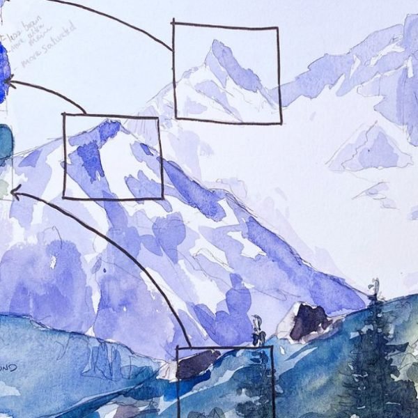 Squamish Arts Monika Loevenmark Paint Mount Garibaldi